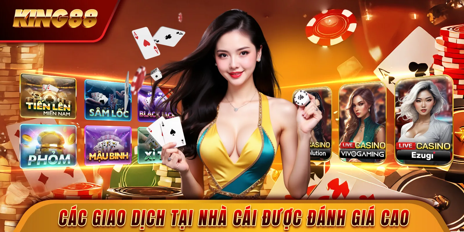 Các giao dịch tại nhà cái được đánh giá cao Các giao dịch tại nhà cái được đánh giá cao